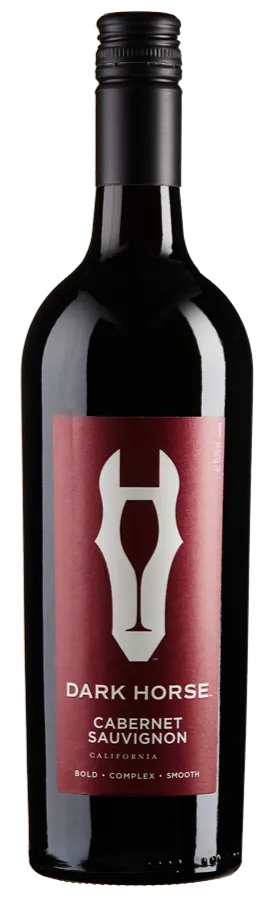 Dark Horse, Tinto, 2020, California. Imagen de botella