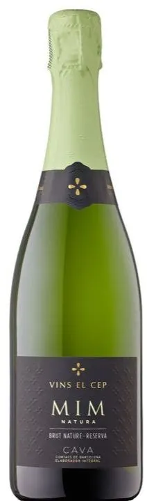 VINS EL CEP SL MIM NATURA, Reserva, Blanc, 2017, Cava. Image de la bouteille