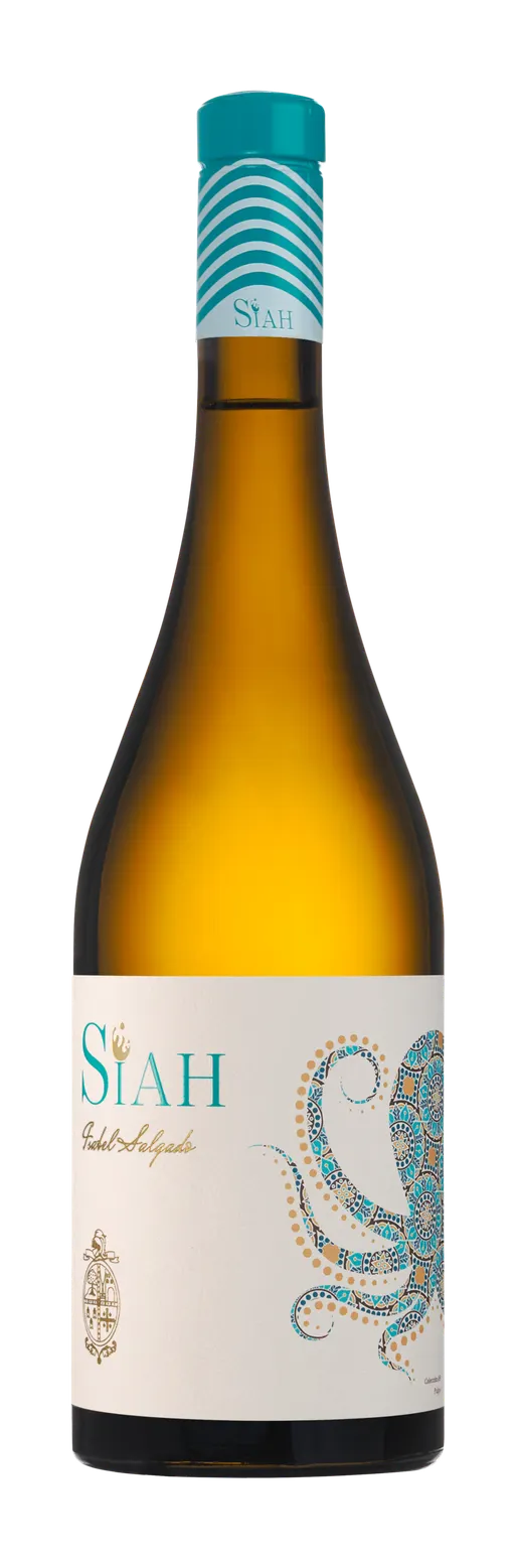 ISABEL SALGADO FAMILY ESTATE SOCIEDAD LIMITADA. SIAH, Bianco, 2022, Ribeiro. Immagine della bottiglia