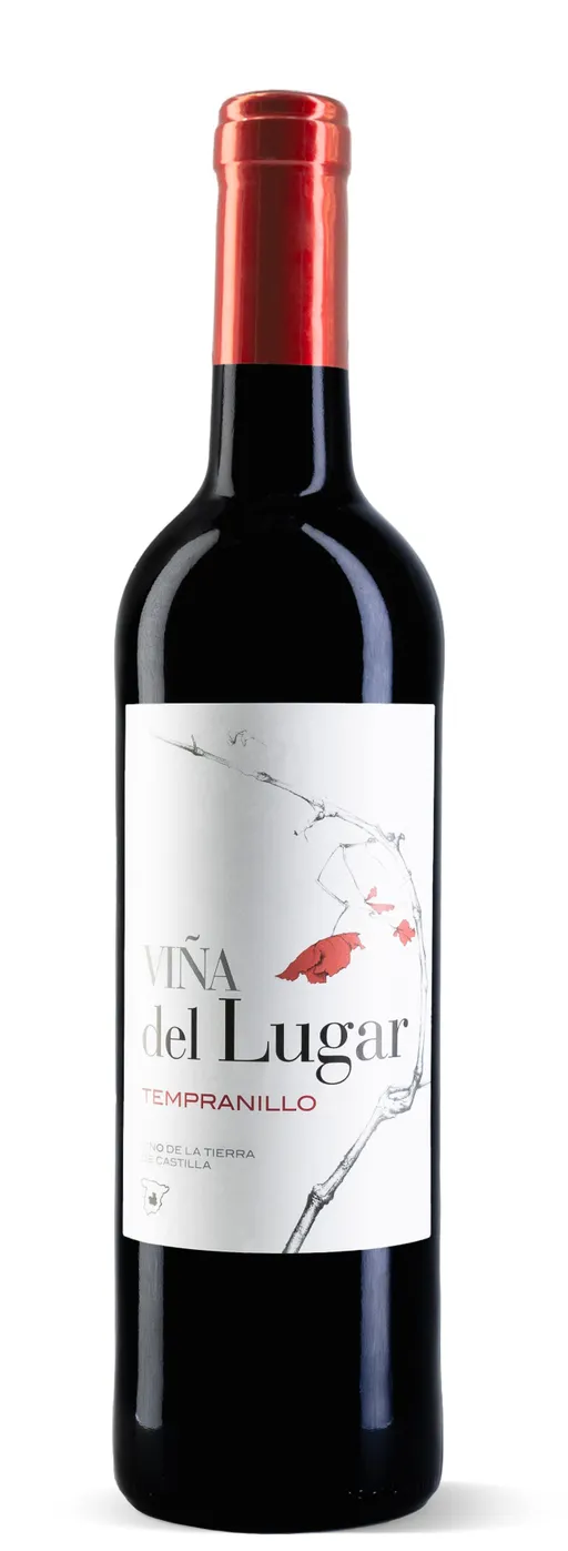 VINICOLA DE VALDEPEÑAS VIÑA DEL LUGAR, Tempranillo, Tinto, NV, Castilla. Imagen de botella