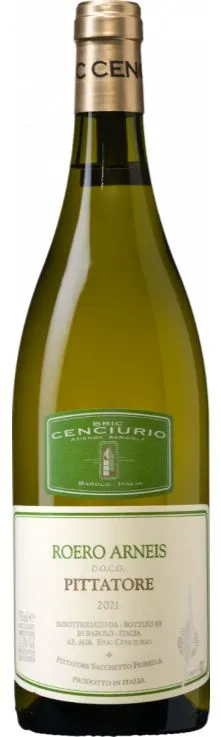 Azienda Agricola Bric Cenciurio Pittatore, White, 2021, Roero. Bottle image