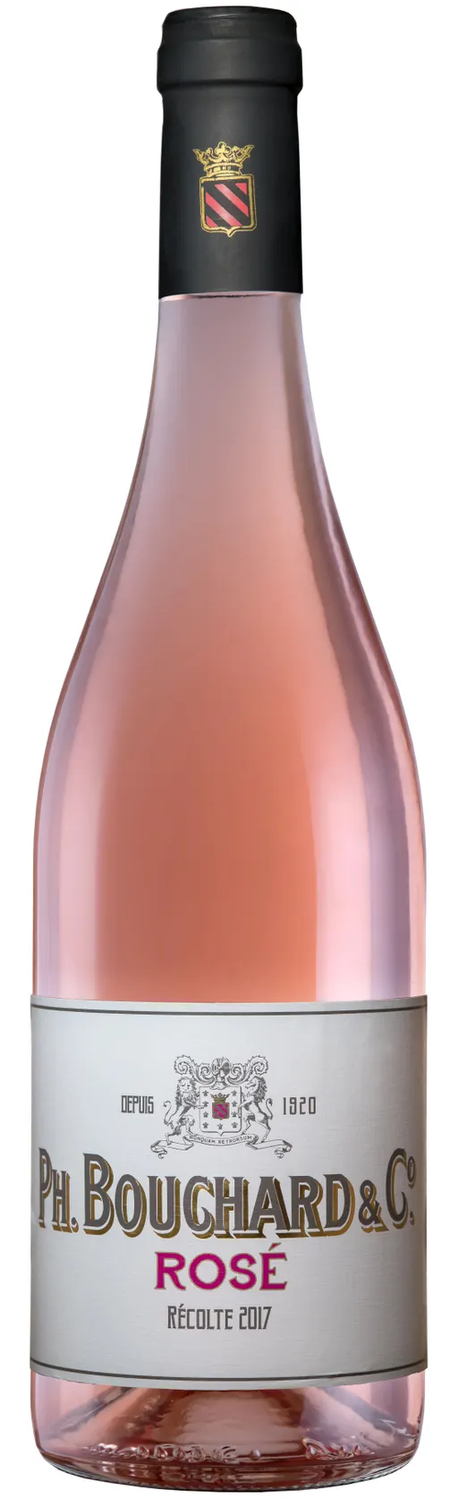 ETABLISSEMENTS SEIGNOURET FRERES (BORDEAUX) Ph. BOUCHARD & Cie, Rosado, 2020, Pays d'Oc. Imagen de botella