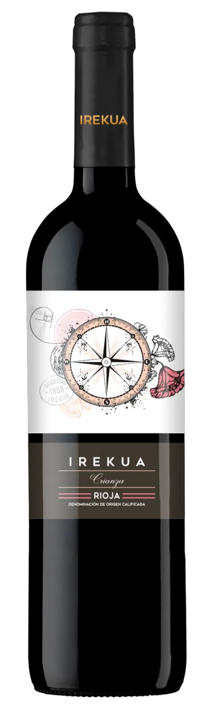 Bodegas Irekua IREKUA, Tempranillo, graciano, garnacha, Crianza, Rosso, 2015, Rioja. Immagine della bottiglia