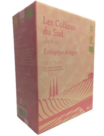 Bodegas El Progreso LES COLLINES DU SUD Still Rosé Dry NV Vino de Tierra Castilla 3000ML