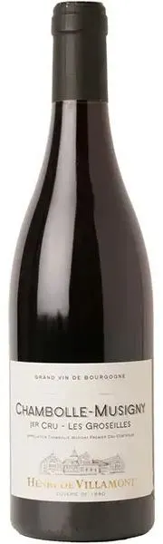 HENRI DE VILLAMONT SAS Henri De Villamont, Red, 2014, Chambolle-Musigny premier cru Les Groseilles. Bottle image