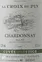 P. BALTIER La Croix du Pin, Cuvée Prestige, Bianco, 2020, Pays d'Oc. Etichetta frontale