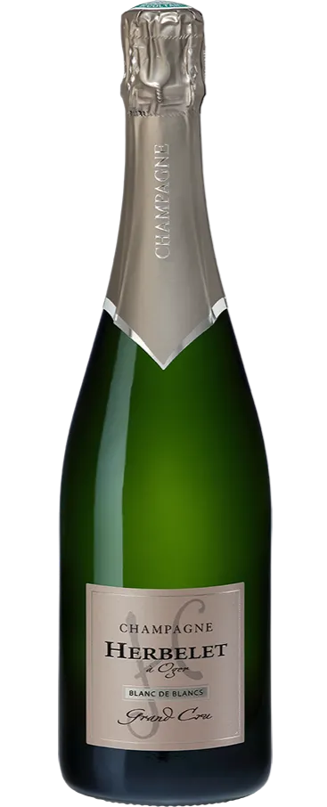 Herbelet Champagne Herbelet, Blanc de Blancs, Bianco, NV, Champagne grand cru. Immagine della bottiglia