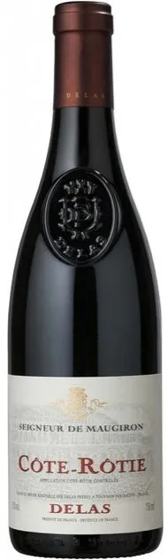 Delas Frères Seigneur de Maugiron, Red, 2014, Côte Rôtie. Bottle image