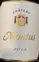 SCEA MONTUS BOUSCASSE (MAUMUSSON-LAGUIAN) Chateau Montus, Rot, 2015, Madiran. Das vordere Etikett