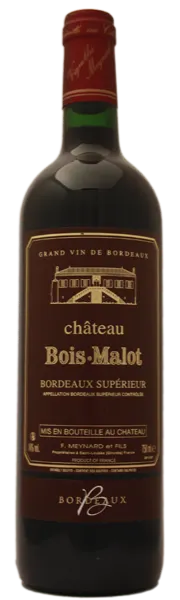 MEYNARD (SAINT-LOUBES) CHATEAU BOIS MALOT, Red, 2015, Bordeaux supérieur. Bottle image