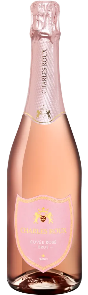 Veuve Ambal CHARLES ROUX, Rosé, NV. Image de la bouteille