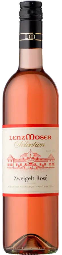 Weinkellerei Lenz Moser Lenz Moser Selection, Zweigelt, Rosé, 2021, Niederösterreich. Flaschenabbildung