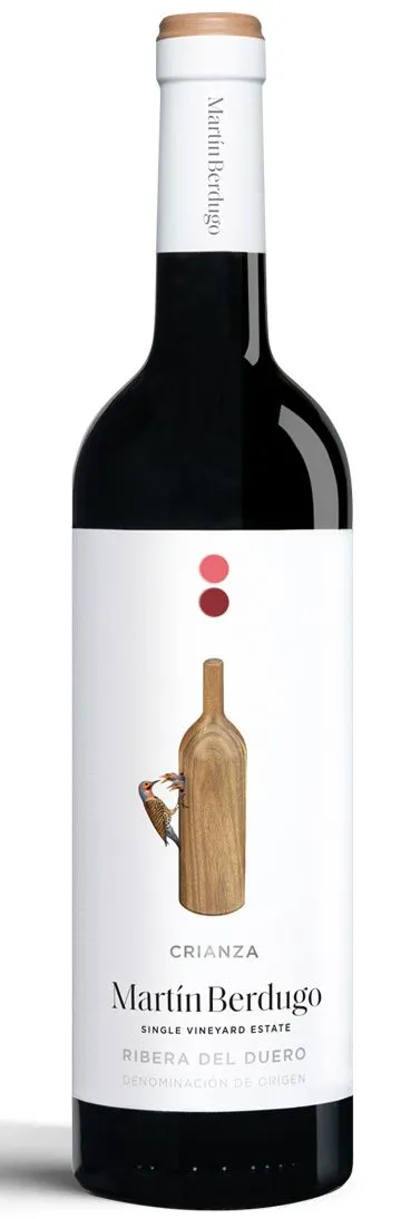 BODEGA Y VIÑEDOS MARTIN BERDUGO SL Martín Berdugo, Tempranillo, Crianza, Rosso, 2019, Ribera del Duero. Immagine della bottiglia