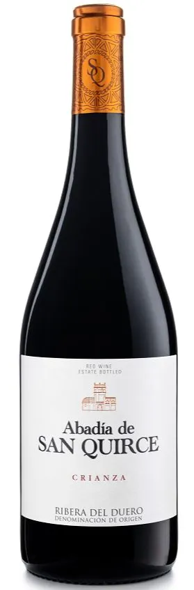 BODEGAS ABADIA SAN QUIRCE SL. SQ ABADIA DE SAN QUIRCE, CRIANZA, Red, 2019, Ribera del Duero. Bottle image