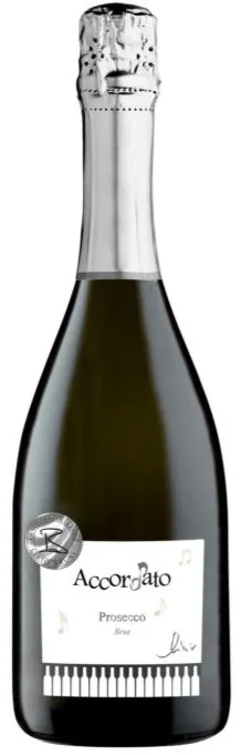 AMBRE ACCORDATO, White, NV, Prosecco. Bottle image