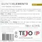 Quinta do Arrobe Quinto Elemento, Reserve Arinto, Blanco, 2018, Tejo. Contraetiqueta