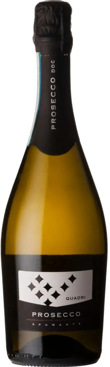 Botter Quadri, Weiß, NV, Prosecco. Flaschenabbildung