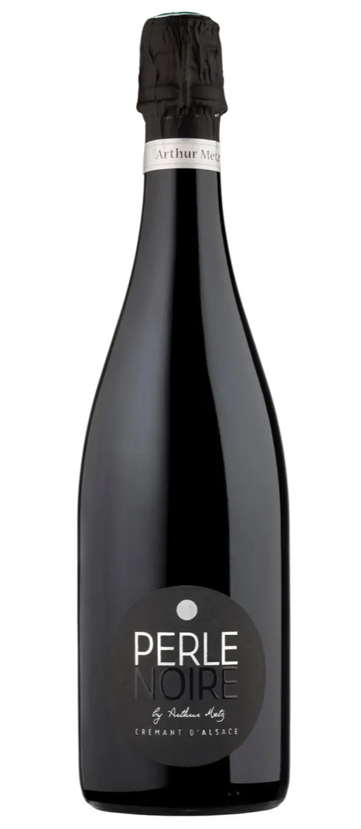 Arthur Metz PERLE NOIRE, Weiß, NV, Crémant d’Alsace. Flaschenabbildung