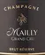 Mailly Grand Cru, Reserve, White, NV, Champagne. Front label