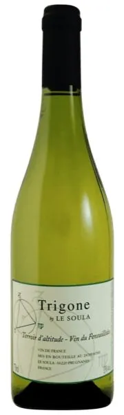 SARL LE SOULA (PRUGNANES) Trigone by Le Soula, Terroir d'Altitude, Bianco, 2019. Immagine della bottiglia