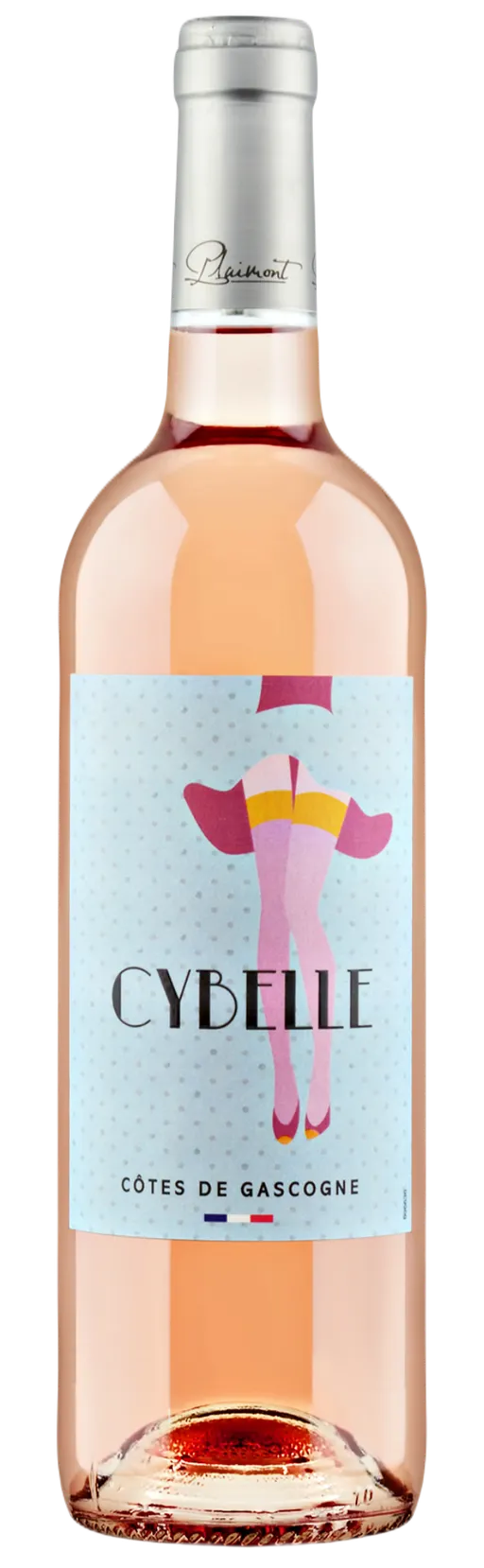 Plaimont CYBELLE, Rosado, NV, Côtes de Gascogne. Imagen de botella
