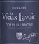 ROUDIL-JOUFFRET Domaine Le Vieux Lavoir, Red, 2007, Côtes du Rhône. Front label