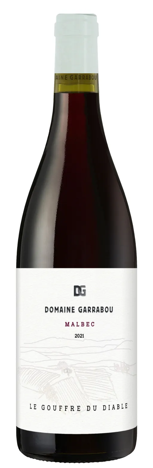 DOMAINE GARRABOU LE GOUFFRE DU DIABLE, Red, 2021, Haute Vallée de l'Aude. Bottle image