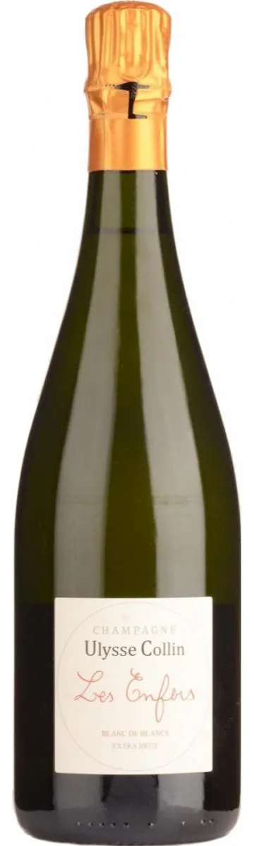 ULYSSE COLLIN Les Enfers, Blanc de Blancs, Blanco, NV, Champagne. Imagen de botella