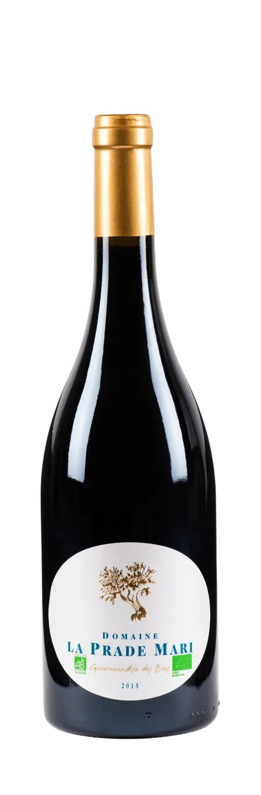 EARL DOMAINE LA PRADE MARI DOMAINE LA PRADE MARI, Gourmandise des Bois, Rot, 2017, Minervois. Flaschenabbildung