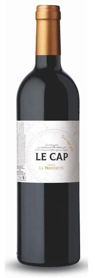 CHATEAU LA PRIOULETTE Le Cap, Red, 2020, Bordeaux. Bottle image