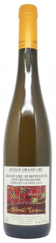 ALBERT MANN, Gewürztraminer Vieilles Vignes, White, 2015, Alsace grand cru Furstentum. Bottle image