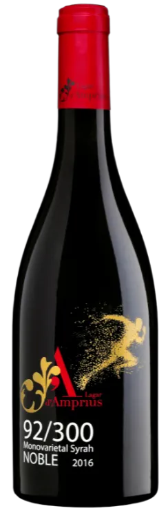 AMPRIUS LAGAR SL Lagar d'Amprius, 92/300 Syrah Crianza, Rosso, 2016, Bajo Aragón. Immagine della bottiglia