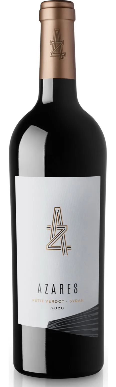 BODEGAS AYUSO SL AZARES, Petit Verdot - Syrah, Rot, 2020. Flaschenabbildung