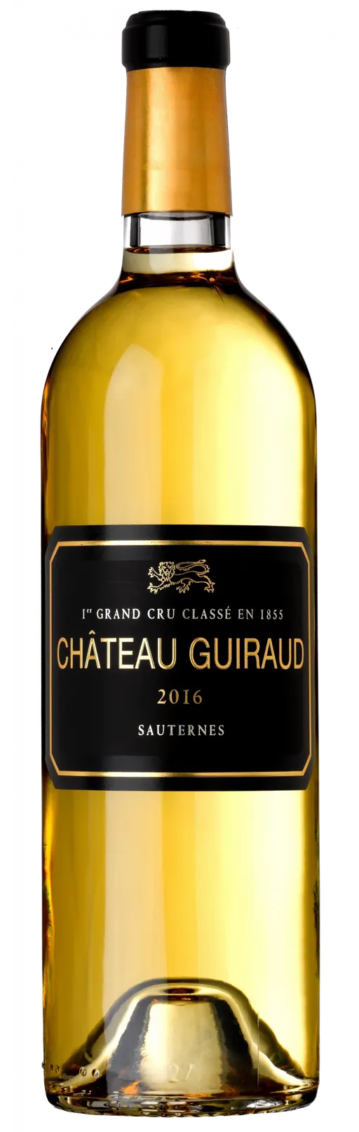 Château Guiraud, Premier Grand Cru Classé, Blanc, 2016, Sauternes. Image de la bouteille