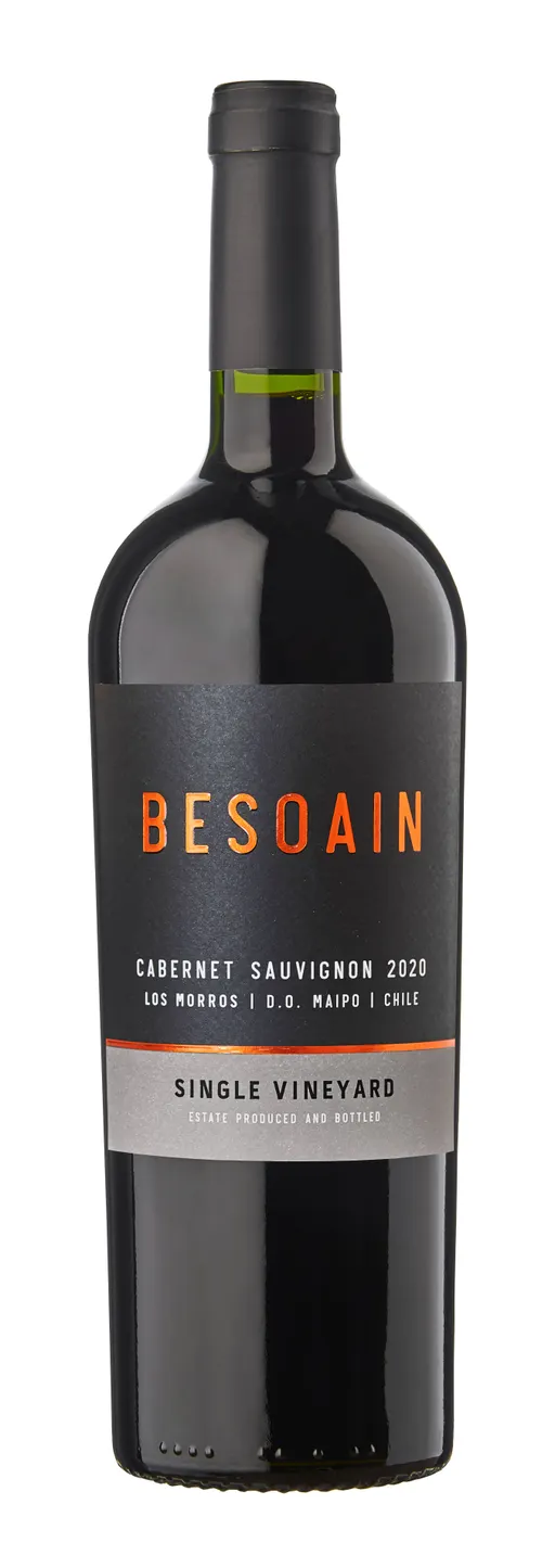 BESOAIN WINES BESOAIN Single Vineyard, CABERNET SAUVIGNON MAIPO ANDES, Rot, 2020, Valle del Maipo, Buin. Flaschenabbildung