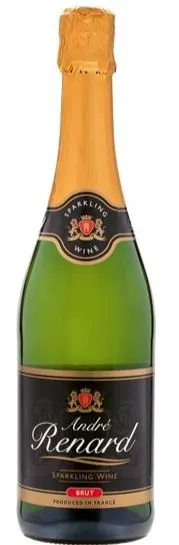 COMPAGNIE FRANCAISE DES GRANDS VINS (TOURNAN-EN-BRIE) ANDRE RENARD, Blanco, NV. Imagen de botella
