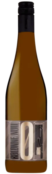 Kolonne Null, Blanco, 2020. Imagen de botella