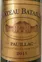 SOCIETE CIVILE DU CHATEAU BATAILLEY Château Batailley, Cinquième Cru Classé, Red, 2015, Pauillac. Front label