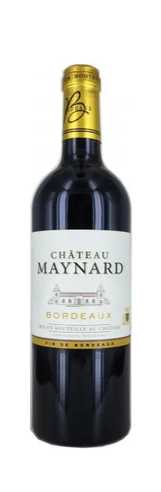 E.A.R.L. VIGNOBLES CLISSEY FERMIS CHATEAU MAYNARD, Rot, 2021, Bordeaux. Flaschenabbildung