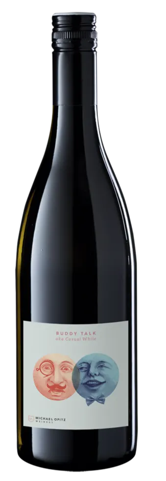 Weingut Michael Opitz Buddy Talk, Tinto, 2019. Imagen de botella