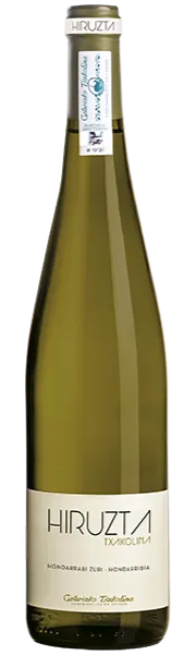 ERREKALDE TXAKOLINA SL. Hiruzta, White, 2019, Getariako Txakolina / Chacolí de Getaria / Txakolí de Getaria. Bottle image