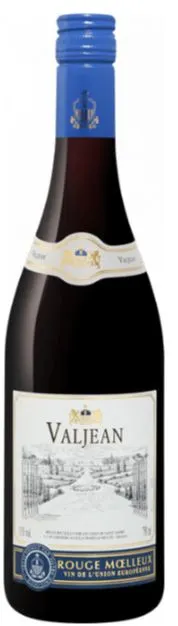 Château De La Rivière VALJEAN, Tinto, NV. Imagen de botella