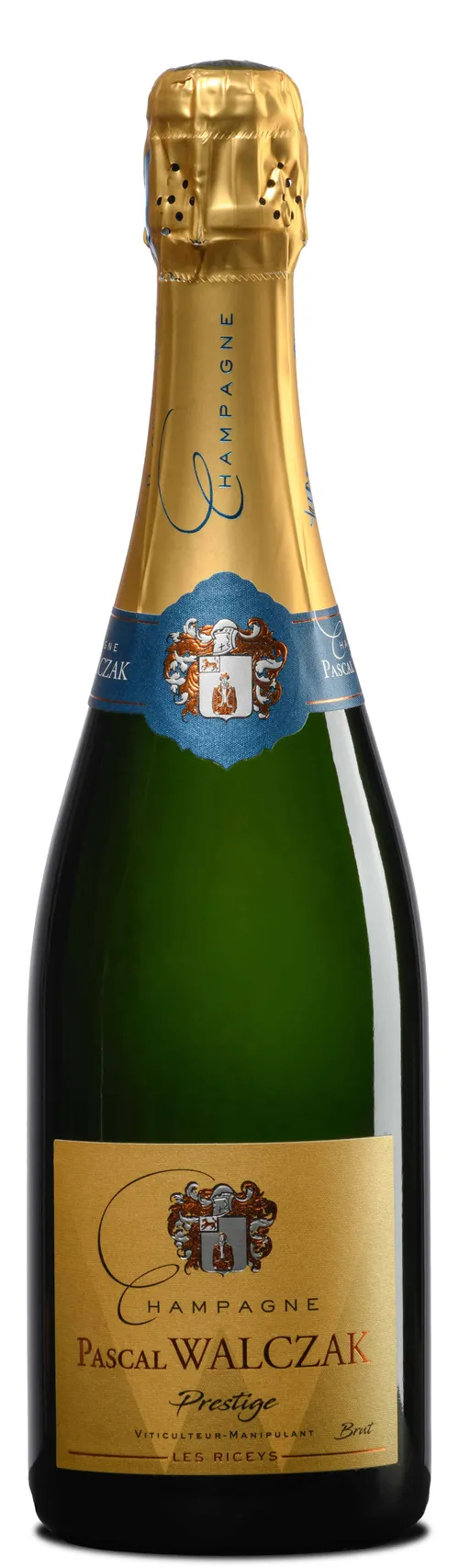 EARL WALCZAK PERE ET FILS (LES RICEYS) Champagne BRUT PRESTIGE, White, 2019, Champagne. Bottle image