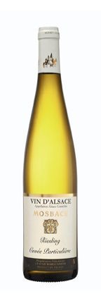 GFA MOSBACH (MARLENHEIM) Riesling Cuvée Particulière Mosbach, Blanc, 2020, Alsace ou Vin d'Alsace. Bottle image
