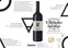 GRANDS CHATEAUX DE FRANCE (SAINT-VINCENT-DE-PERTIGNAS) L'Alchimie des Sens, Rosso, 2019, Bordeaux. Etichetta frontale