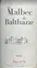 Pierrick Harang Wine Le Malbec de Balthazar, Red, 2020, Pays d'Oc. Front label