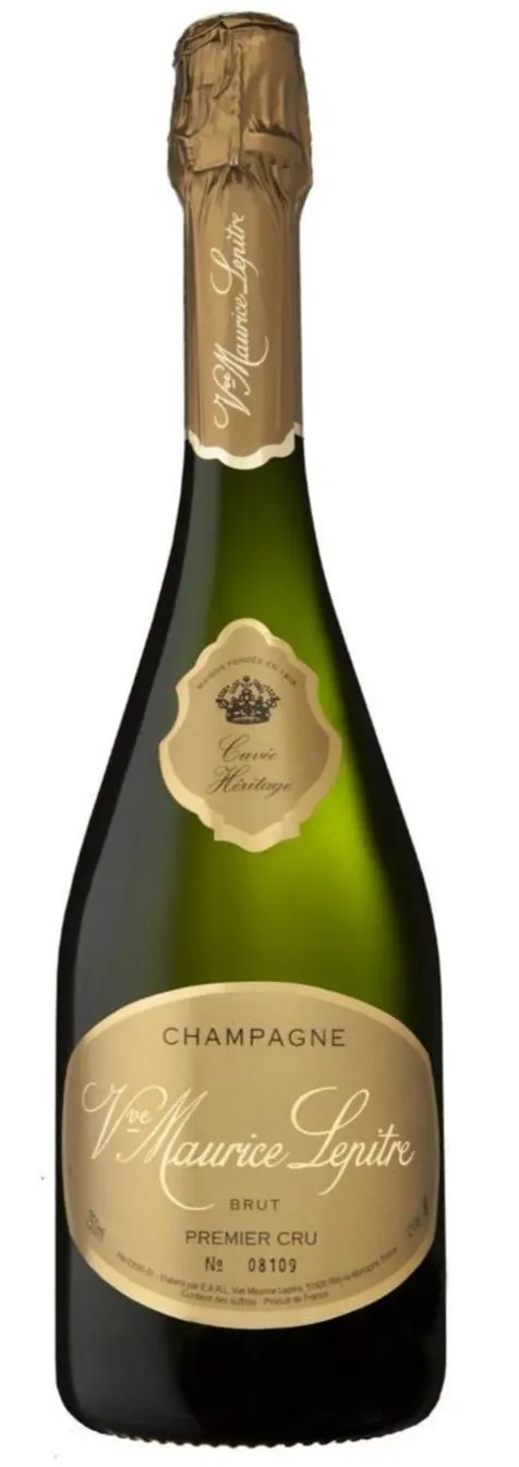 Champagne Vve Maurice Lepitre Héritage, White, 2012, Champagne premier cru. Bottle image
