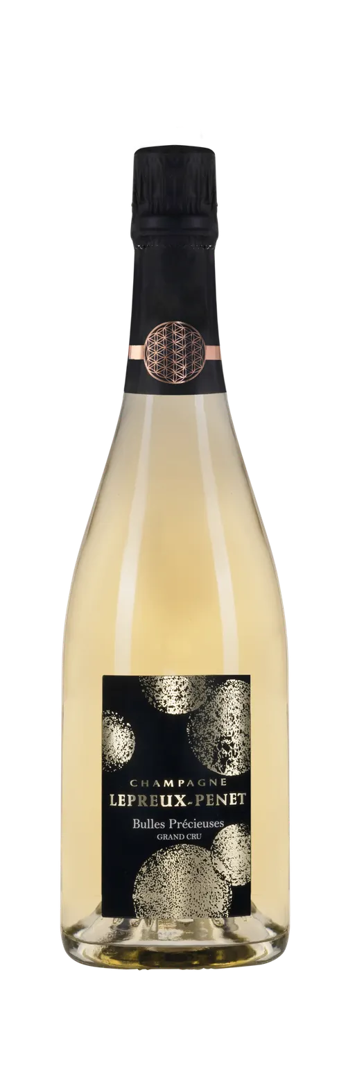 Champagne Lepreux-Penet Champagne Lepreux Penet, Bulles Précieuses, Blanco, NV, Champagne grand cru. Imagen de botella