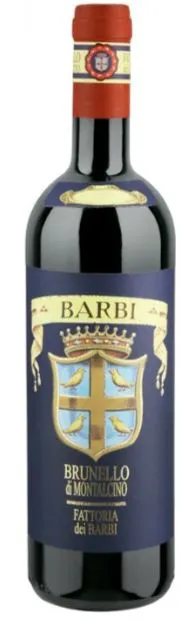 Fattoria dei Barbi, Red, 2012, Brunello di Montalcino. Bottle image