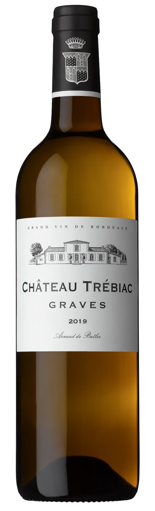 Les Vignobles de Butler CHATEAU TREBIAC, White, 2019, Graves. Bottle image